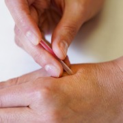 Needle size shown